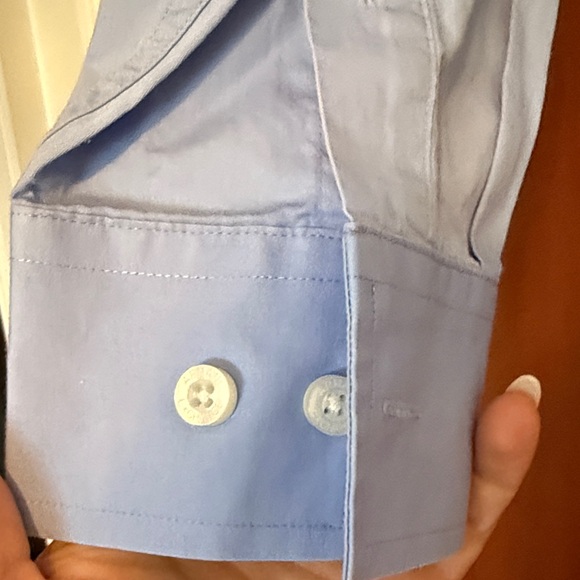 Armani Exchange Men's Light Blue Dress Shirt - Picture 5 of 12